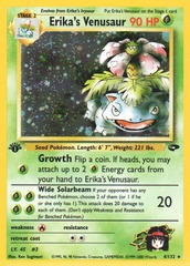 Erika's Venusaur - 4/132 - Holo Rare - 1st Edition